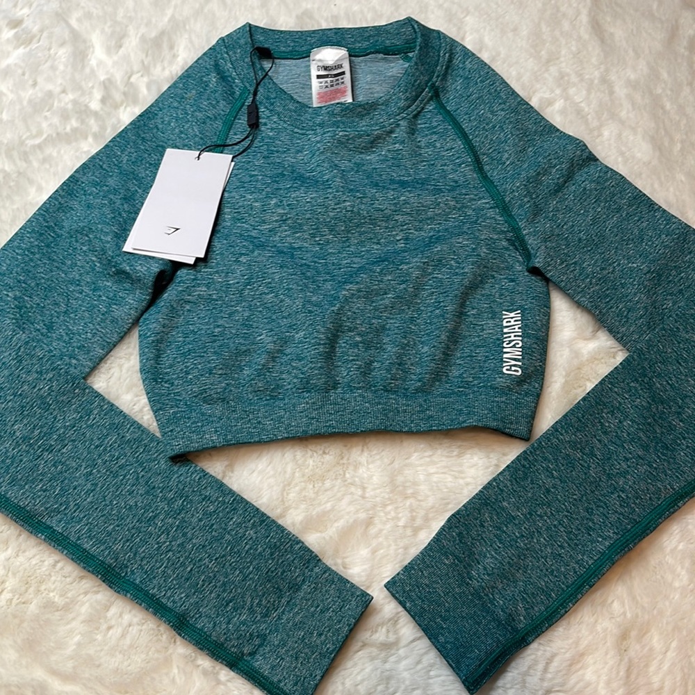 Gymshark Adapt Seamless Crop Top - SIZE: XS